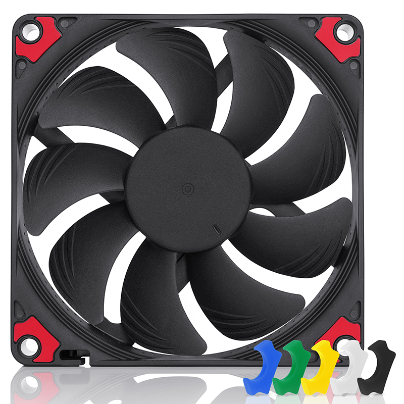 Noctua 92mm PWM Fan - Chromax Black (NF-A9x14-PWM-CH-BK-S)