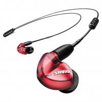 Shure SE535 Wireless Earphones - Red (BT2 + UNI Cable)