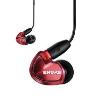 Shure SE535 Wired Earphones - Red (UNI Cable)