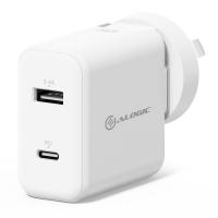 Alogic 30W 2 Port USB C and USB A Fast Charge Wall Charger