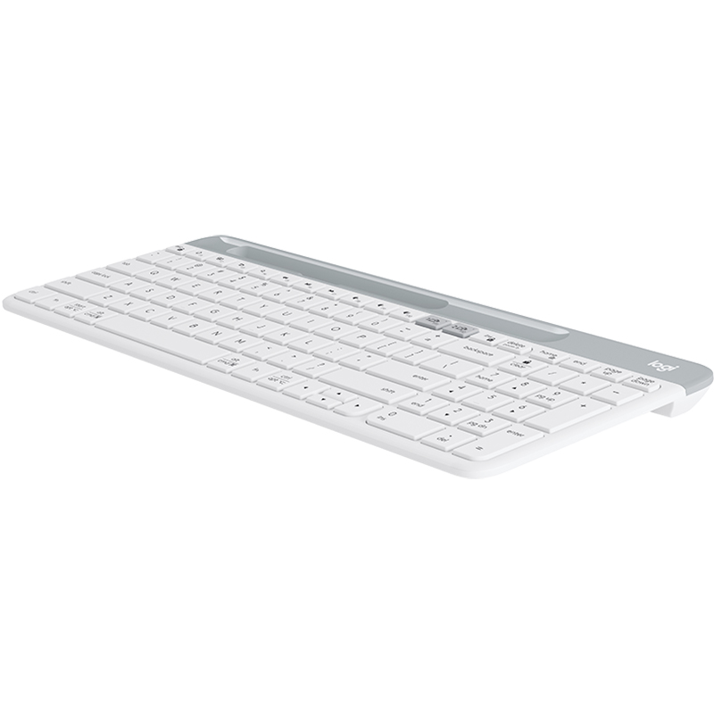 Logitech K580 Slim Multi-Device Wireless Keyboard - White (920-009211)