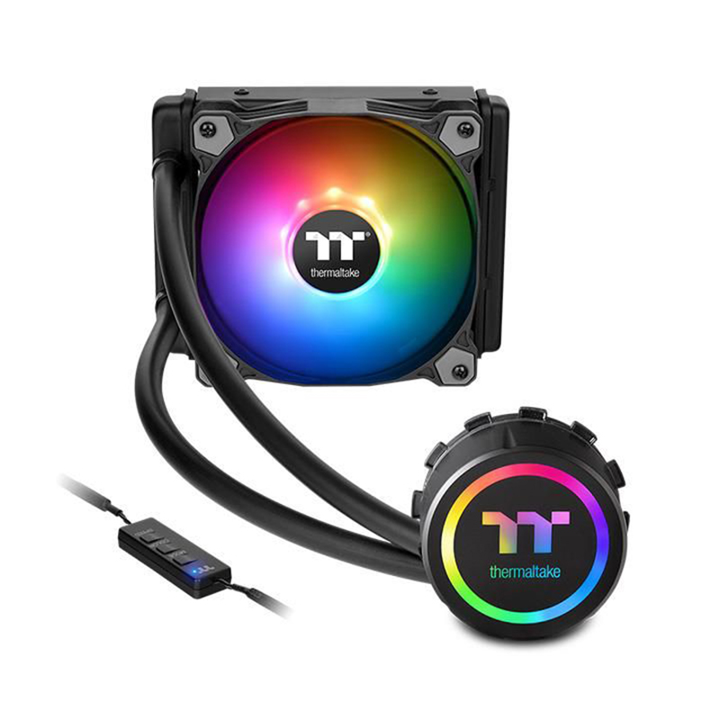 Thermaltake Water 3.0 120 ARGB Sync AIO Liquid CPU Cooler (CL-W232-PL12SW-A)