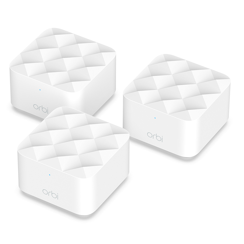 Netgear Orbi Whole Home AC1200 Mesh WiFi System - 3 pack (RBK13-100AUS)