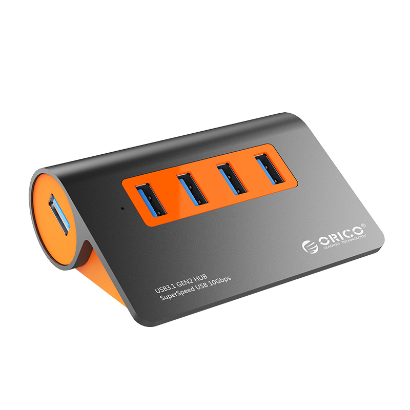 Orico 4 Port USB 3.1 Hub - Orange