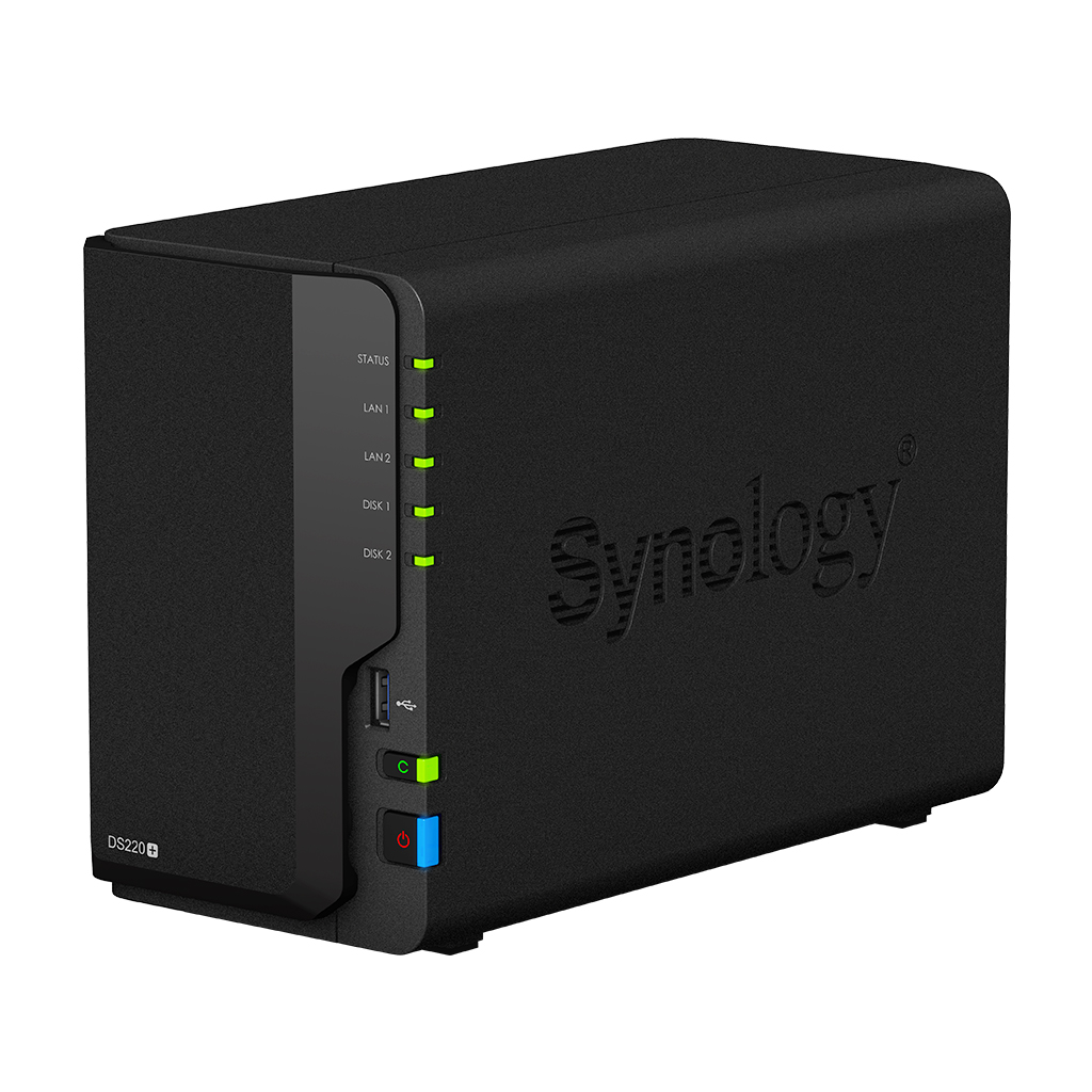 Synology DiskStation 2 Bay Celeron Dual Core 2GB NAS (DS220+)