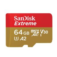 SanDisk Extreme 64GB MicroSDXC Card (SDSQXA2-064G-GN6AA)