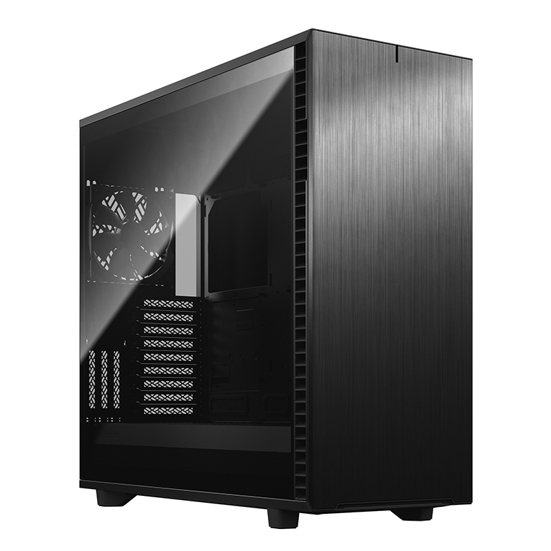 Fractal Design Define 7 XL Dark Tempered Glass Full Tower E-ATX Case - Black (FD-C-DEF7X-03)