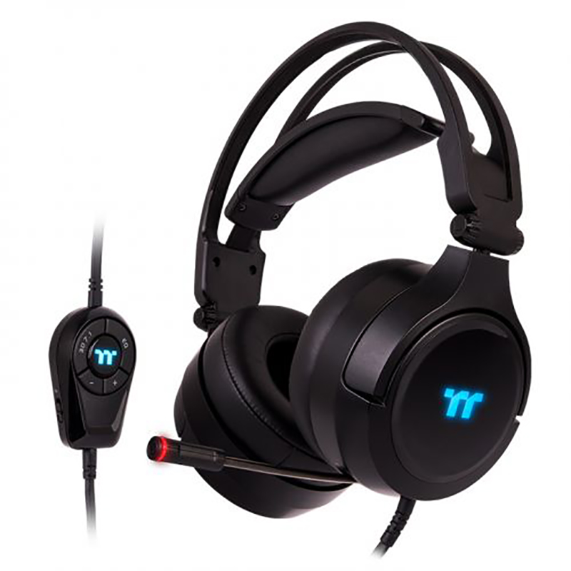 Thermaltake Gaming RIING PRO RGB 7.1 USB Gaming Headset (GHT-RPR-DIECBK-29)