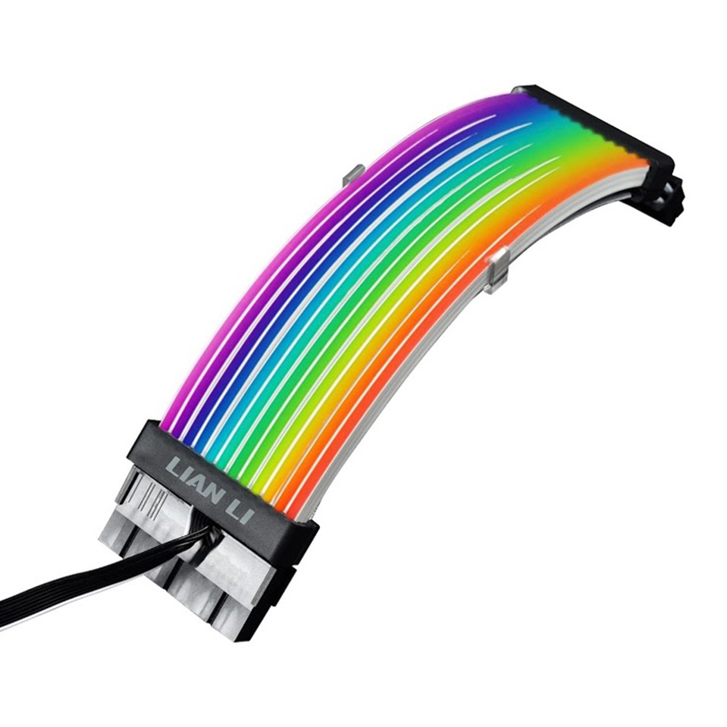 Lian Li PW24 Strimer Plus ARGB 24 pin PSU Extension Cable