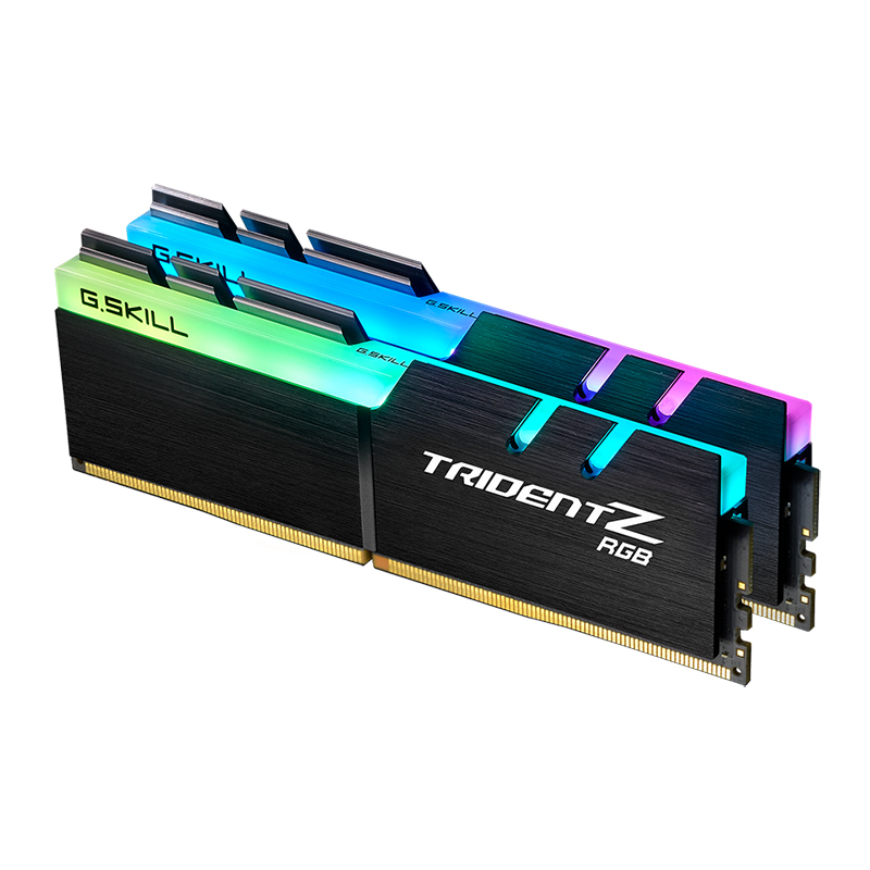 G.Skill 32GB (2x16GB) F4-3200C16D-32GTZR Trident Z RGB 3200MHz CL16 RGB DDR4 RAM