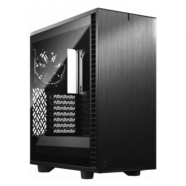 Fractal Design Define 7 Compact Light TG Mid Tower ATX Case - Black (FD ...