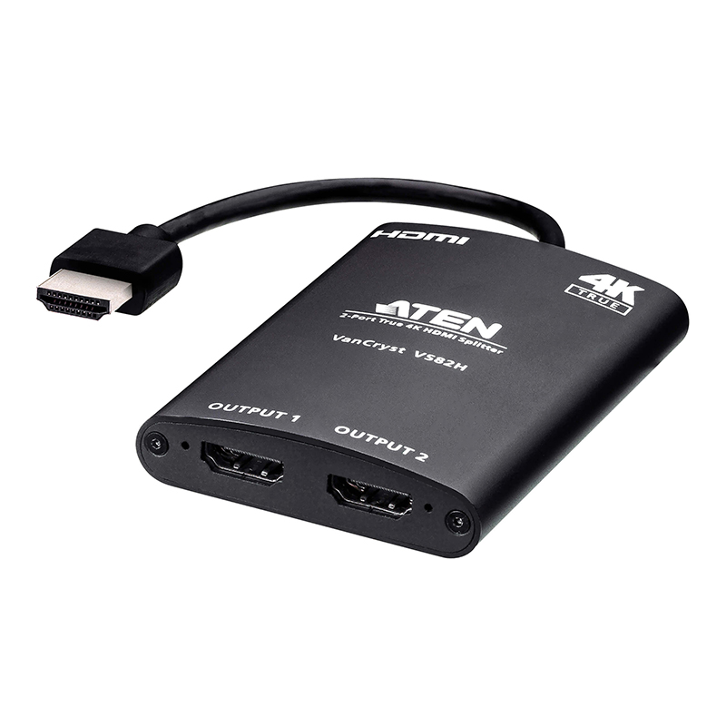 Aten 2 Port True 4K Compact Splitter