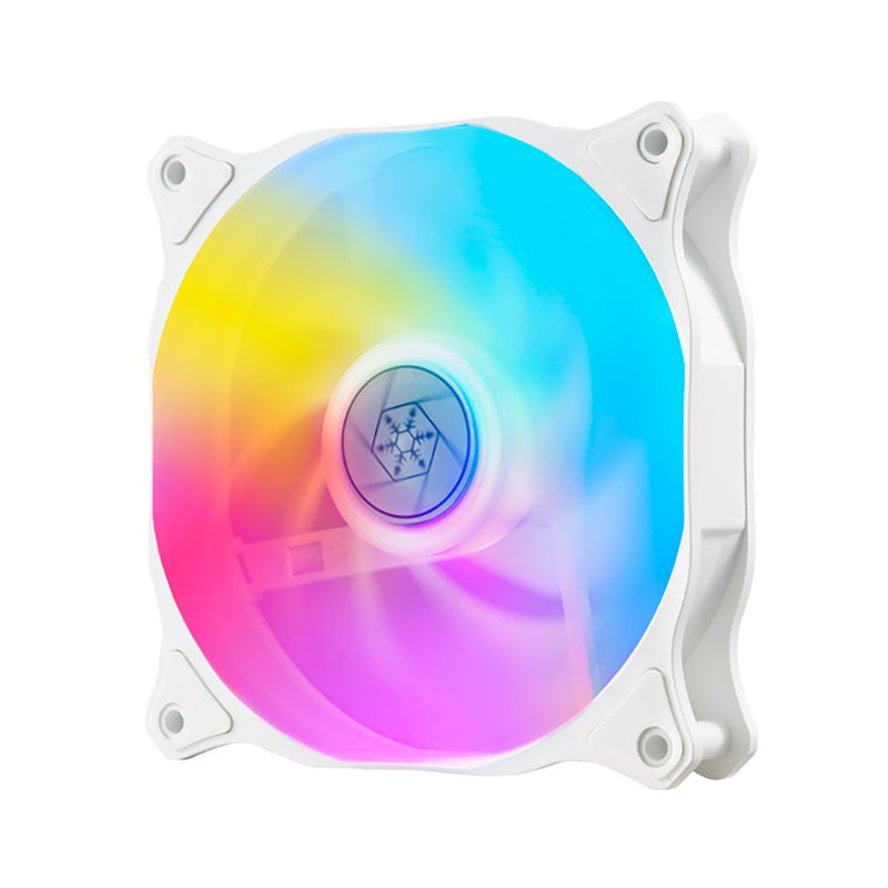 SilverStone Air Blazer 120mm ARGB Fan - White (SST-AB120RW-ARGB)