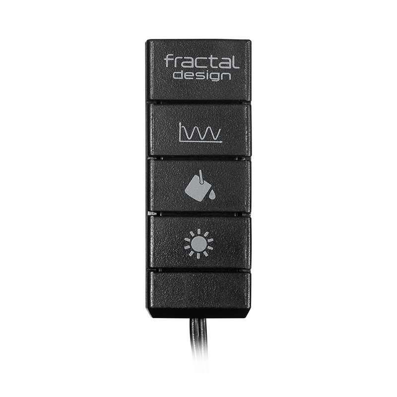 Fractal Design Adjust R1 RGB Fan Controller - Black (FD-ACC-ADJ-R1-BK)