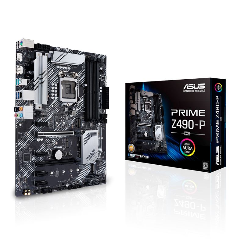 Asus Prime Z490-P/CSM LGA 1200 ATX Motherboard (PRIME Z490-P/CSM)