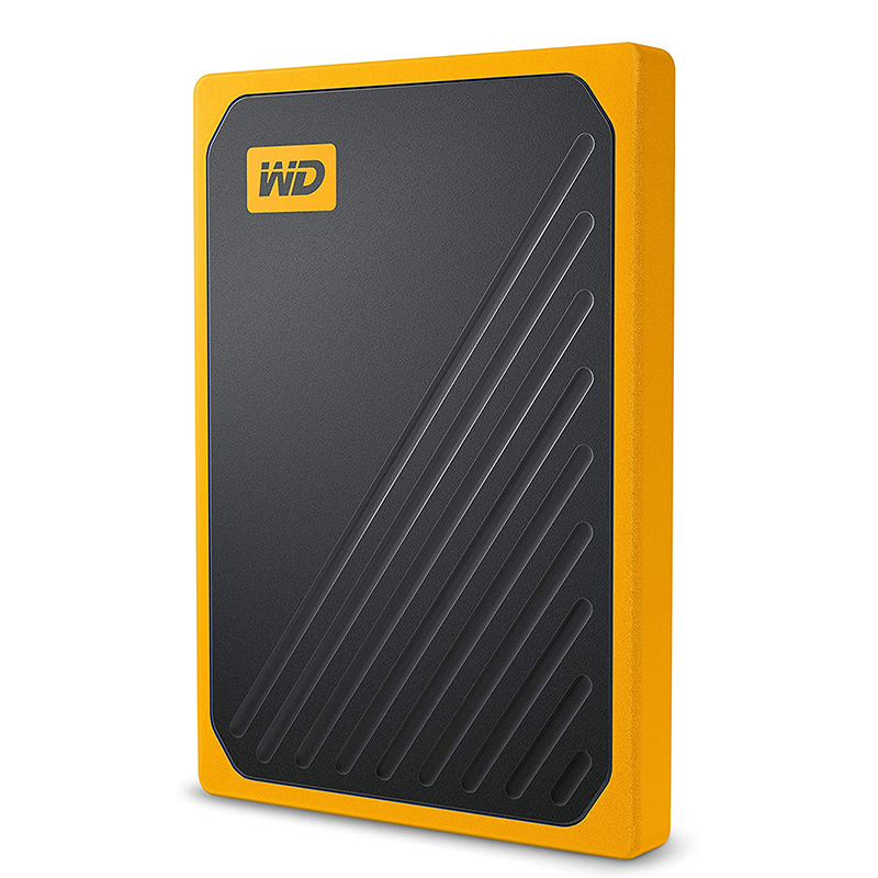 WD 1TB My Passport GO USB 3.0 Portable SSD - Amber (WDBMCG0010BYT-WESN)