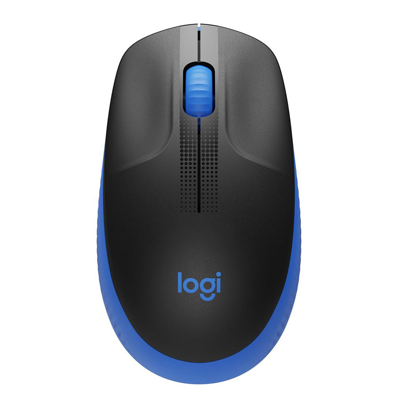 Logitech M190 Wireless Mouse - Blue (910-005914)