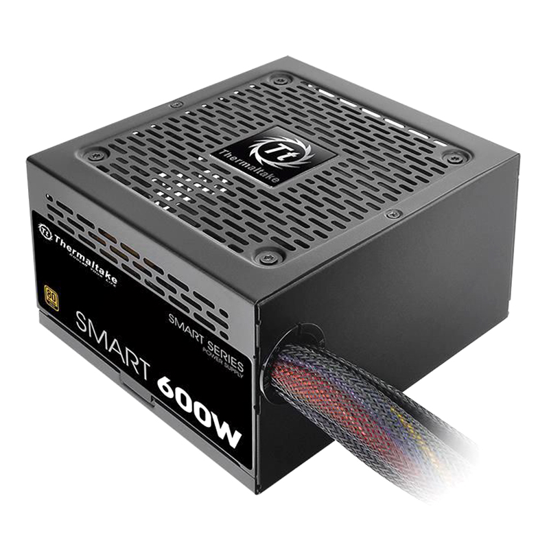 Thermaltake 600W Smart 80+ Gold OEM Power Supply - No IEC Power Cable (PS-TTP-0600NNFAGA-1)