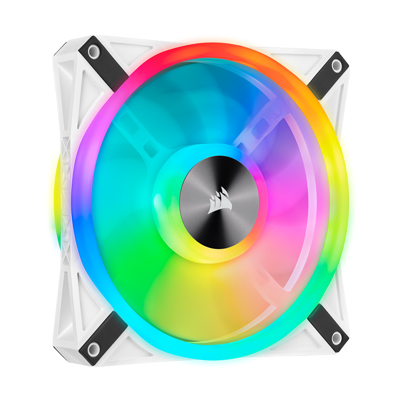 Corsair QL140 RGB 140mm Fan White - 1 Pack (CO-9050105-WW)