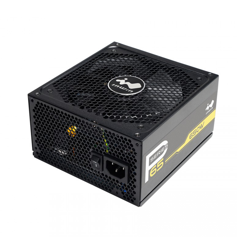 Inwin 650W 80+ Gold Non-Modular ATX V2.52 Power Supply (P65F-650W)