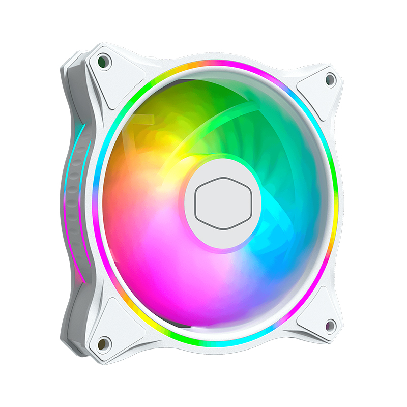 Cooler Master MasterFan MF120 Halo 120mm Fan - White (MFL-B2DW-18NPA-R1)