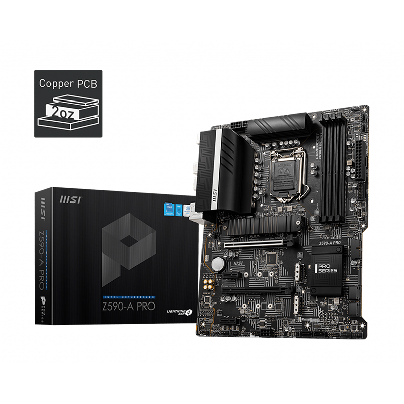 MSI Z590-A Pro LGA 1200 ATX Motherboard (Z590-A PRO)