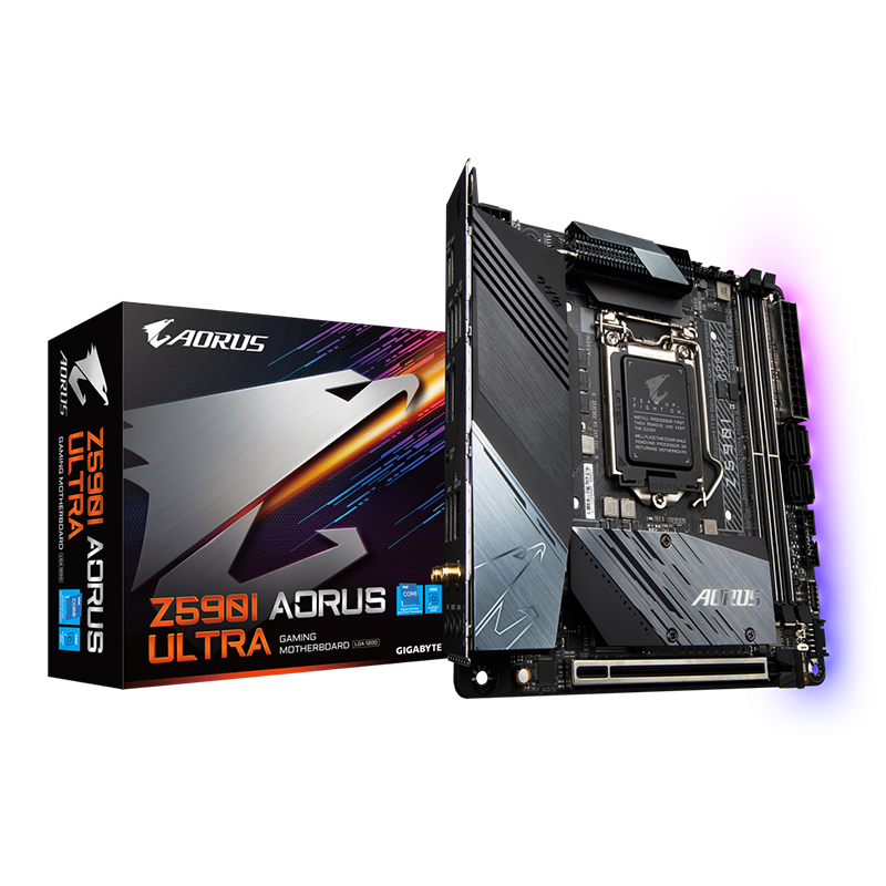 Gigabyte Z590I Aorus Ultra LGA 1200 ITX Motherboard (Z590I AORUS ULTRA)