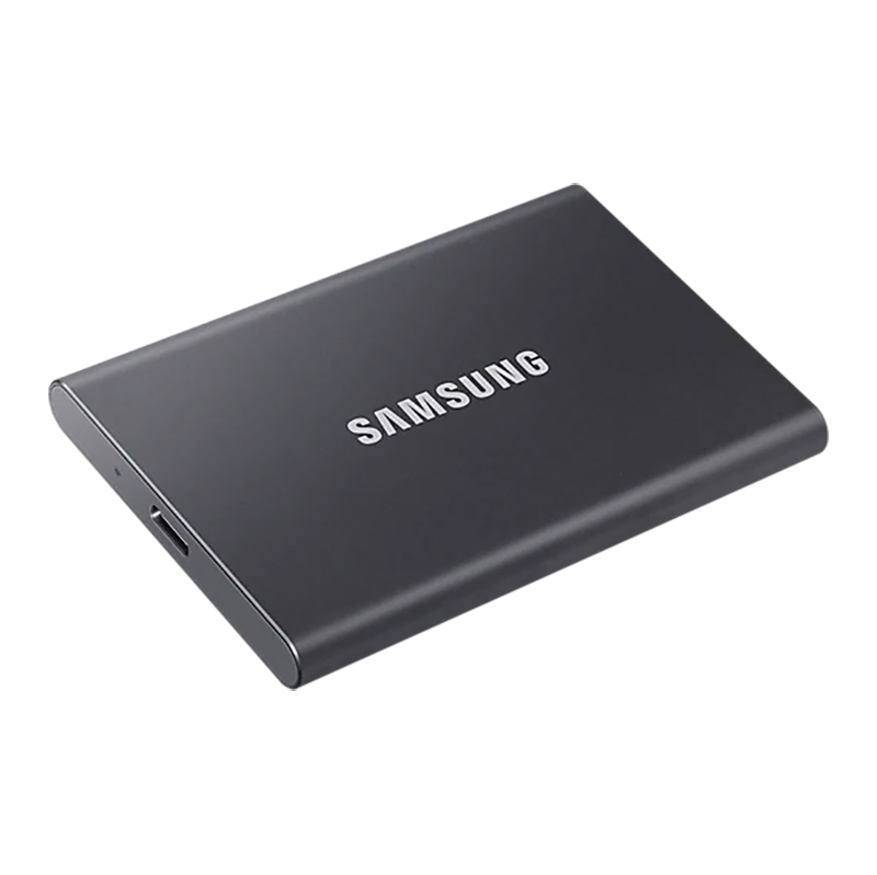 Samsung T7 500GB USB Type C Portable SSD - Grey