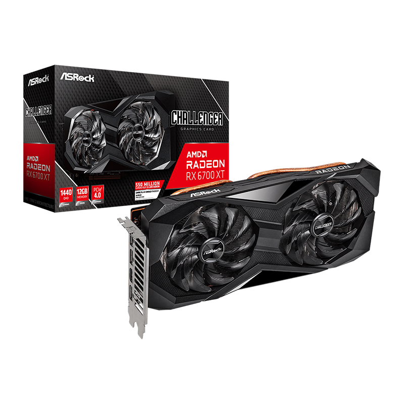 Asrock Radeon RX 6700 XT Challenger D 12G Graphics Card