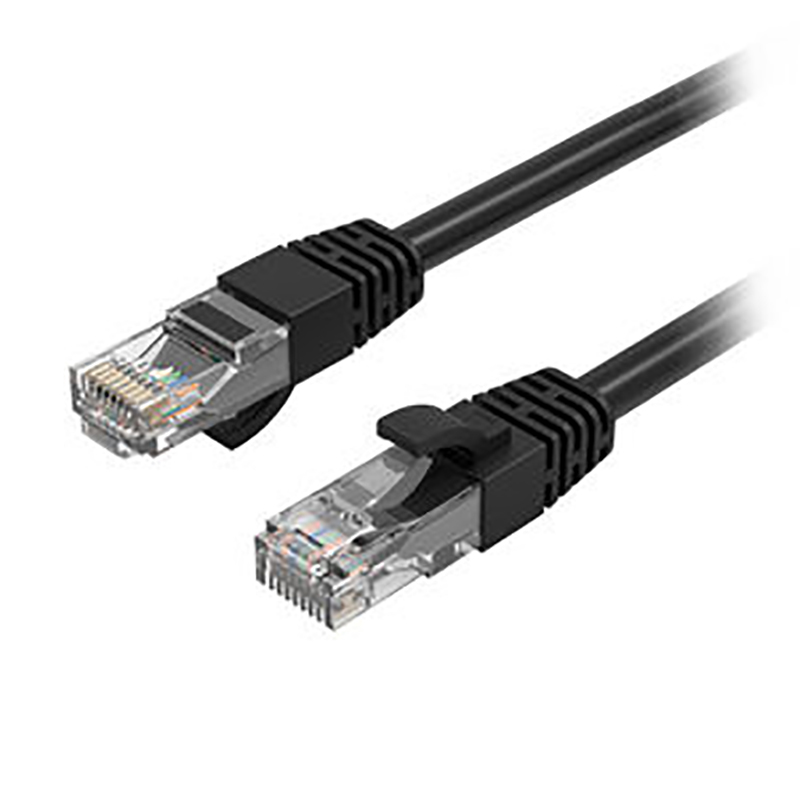 8Ware Cat6a UTP Ethernet Cable 2m - Black