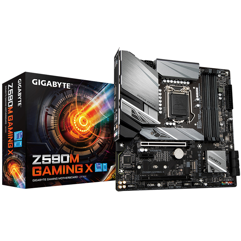 Gigabyte Z590M Gaming X LGA 1200 mATX Motherboard (GA-Z590M-GAMING-X)