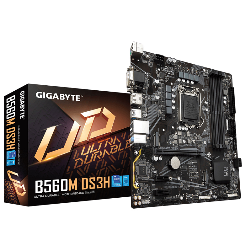 Gigabyte B560M DS3H LGA 1200 mATX Motherboard (B560M-DS3H)