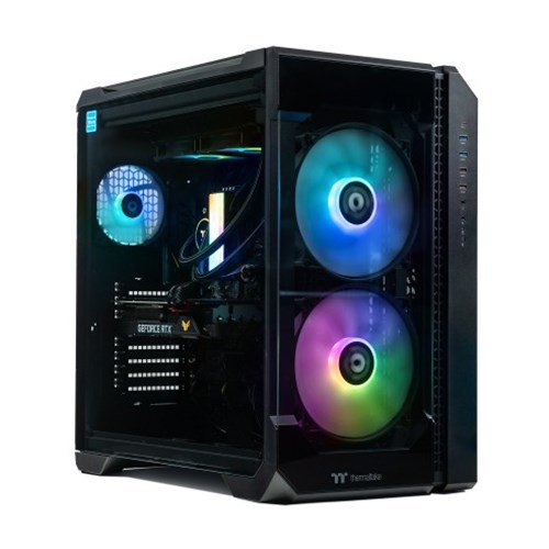 Thermaltake Rapture Pro V2 Ryzen 5 5600X RTX 3070 500GB SSD + 2TB HDD 16GB RAM W10H Gaming Desktop PC (CA-4U2-00D1WA-010)