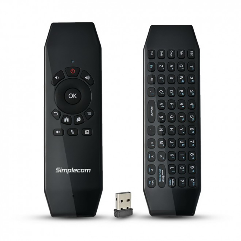 Simplecom 2.4GHz Wireless Remote Air Mouse Keyboard (RT150)