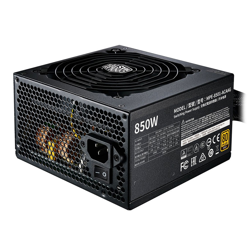 Cooler Master 850W MWE 80+ Gold ATX Power Supply (MPE-8501-ACAAG-AU)