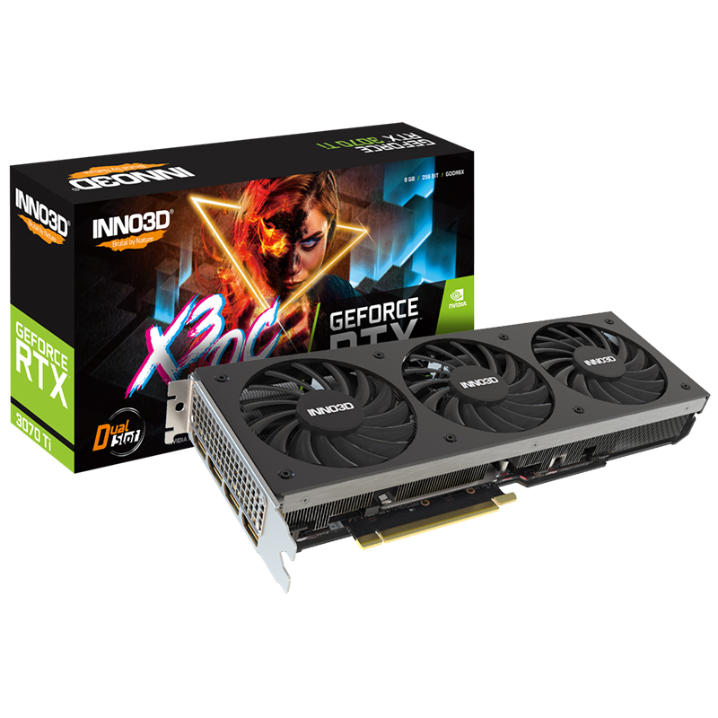 Inno3D GeForce RTX 3070 Ti X3 Gaming OC 8G Graphics Card