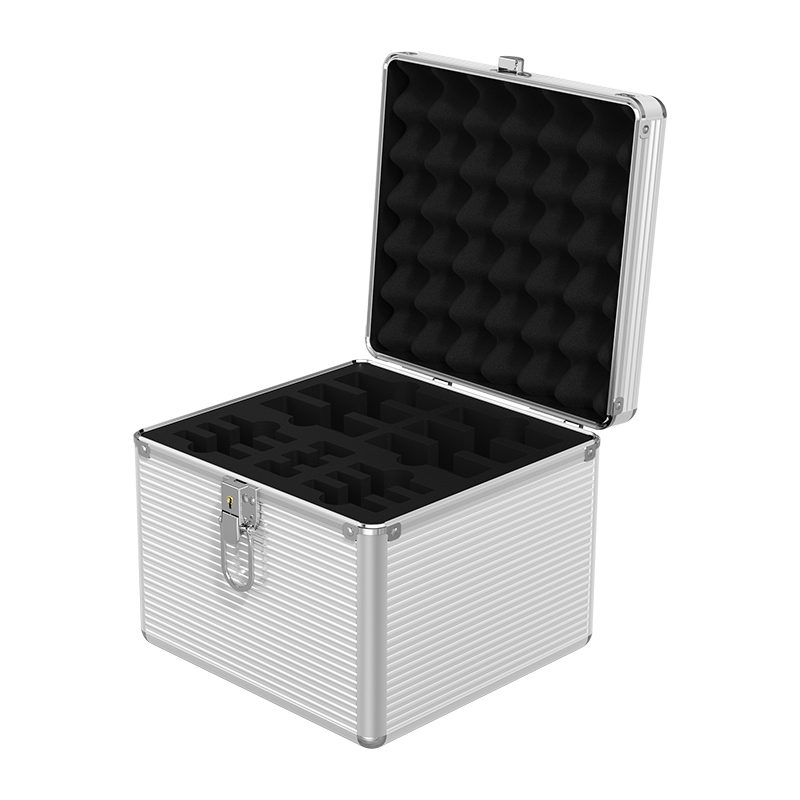 Orico Silver Aluminum 15 Bay SSD and HDD Protective Storage Case