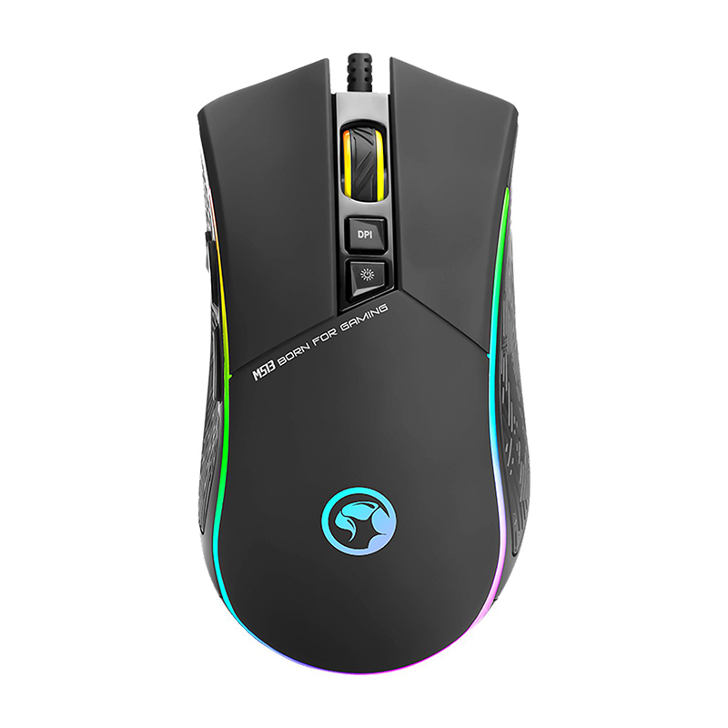 Marvo M513 6400 DPI RGB Gaming Mouse