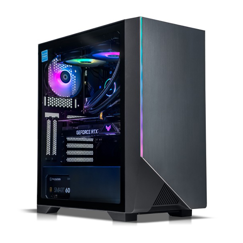 Thermaltake Rapture V3 Ryzen 5 3600 RTX 3060 500GB SSD + 2TB HDD 16GB RAM W10H Gaming Desktop PC (CA-4W2-00D1WA-02)
