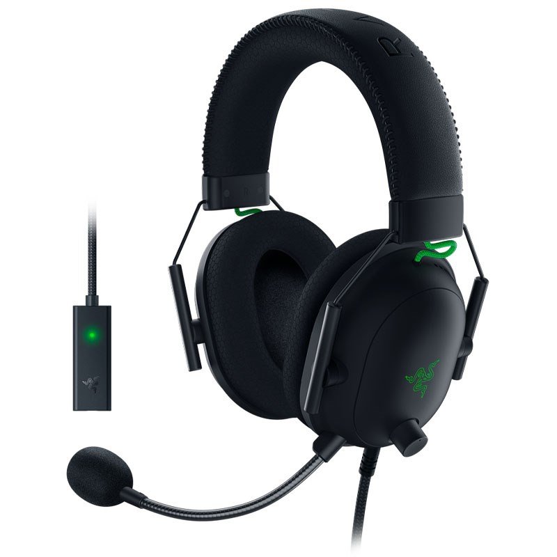Razer BlackShark V2 Multi-platform Wired eSports Gaming Headset with USB Sound Card (RZ04-03230100)