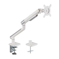 Brateck Single Monitor Premium Slim Aluminum Spring-Assisted Monitor Arm Fix (LDT49-C012-W)