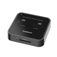 Simplecom USB 3.2 to NVMe and SATA M.2 SSD Dual Bay with SD Express Card Reader Docking Station (SD530)