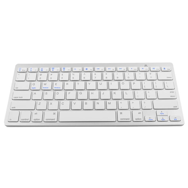 Generic Mini Bluetooth Keyboard - White (KB-BT-W)