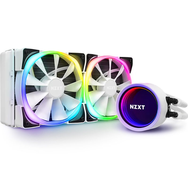 NZXT Kraken X53 240mm RGB Liquid CPU Cooler White