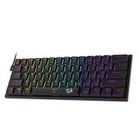 Redragon K614 Anivia 60% Ultra Thin Wired Mechanical Keyboard, Slim Compact 61 Keys RGB Gaming Keyboard w/Low Profile Linear Red Switches 