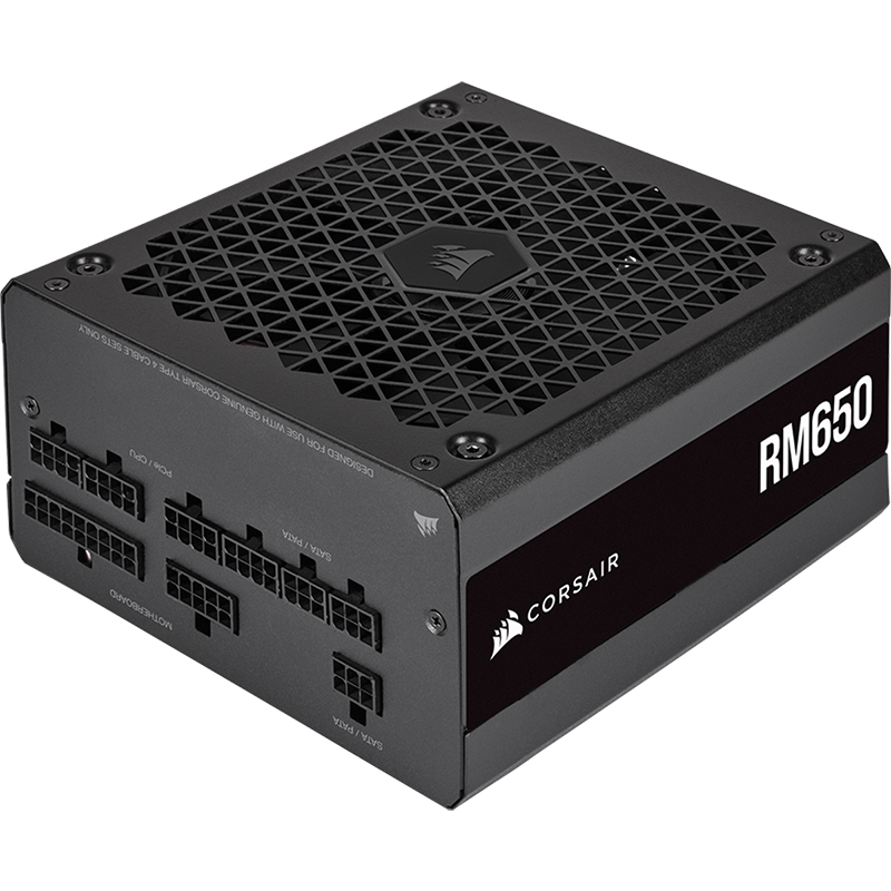 Corsair 650W RM650 2021 80+ Gold Fully Modular ATX V2.4 Power Supply (CP-9020233-AU)