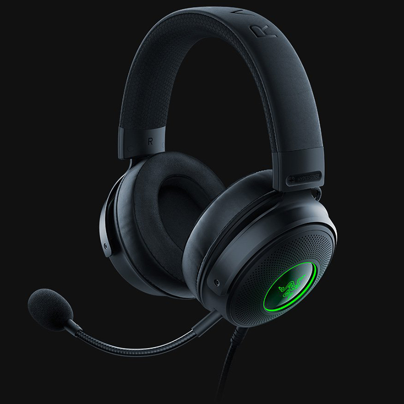 Razer Kraken V3 HyperSense with Haptic Technology Wired USB Gaming Headset (RZ04-03770100-R3M1)