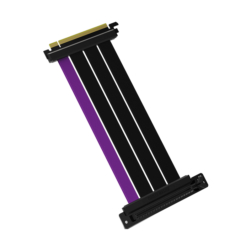 Cooler Master Universal PCI-E 4.0 x16 Riser Cable, 200mm (MCA-U000C-KPCI40-200)
