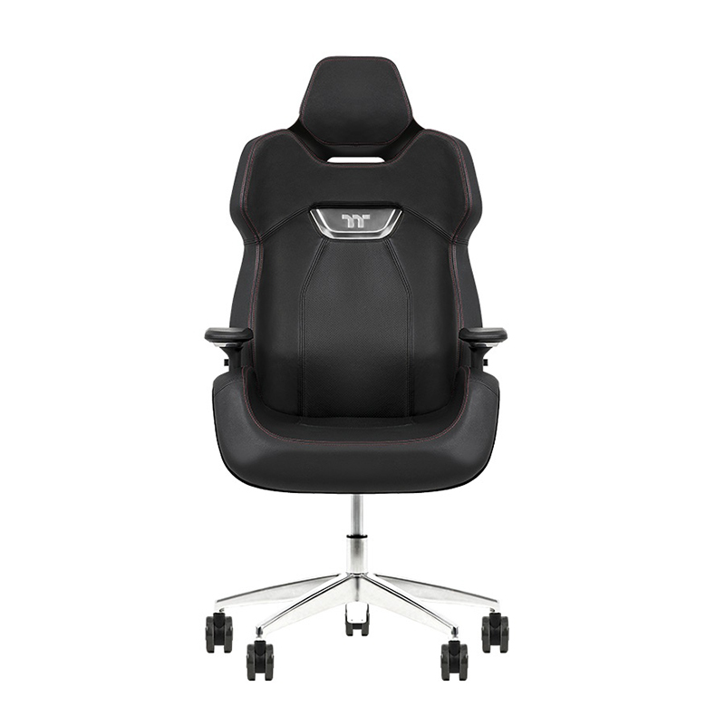 Thermaltake ARGENT E700 Real Leather Gaming Chair Design by Porsche - Storm Black (GGC-ARG-BBLFDL-01)