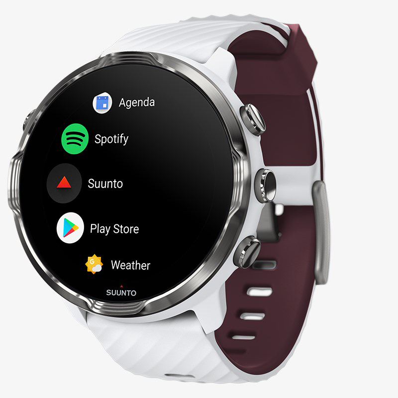 Suunto 7 White Burgundy Smart Watch